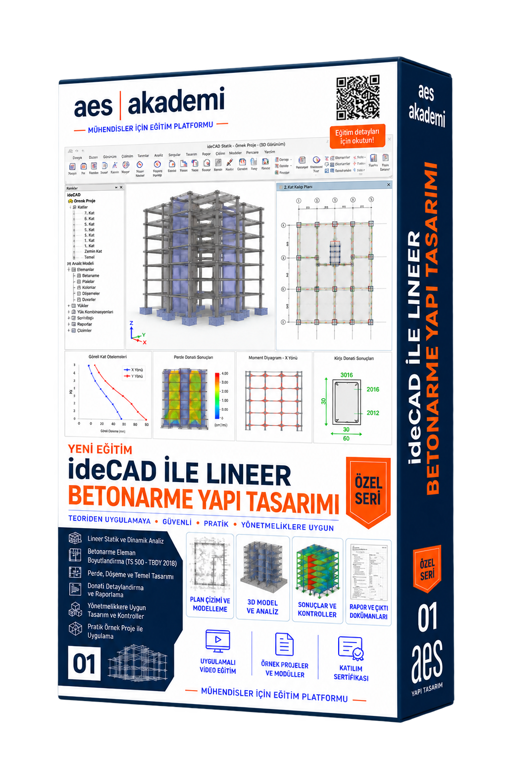 ideCAD ile Betonarme Yapı Tasarımı